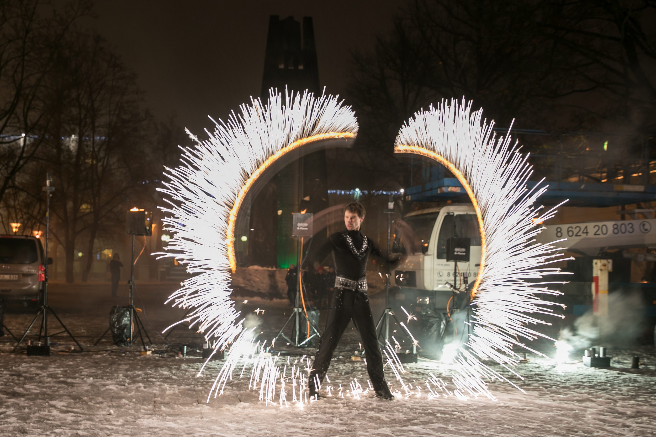 Daugiatautėje sostinėje – žydų Chanukos šventė