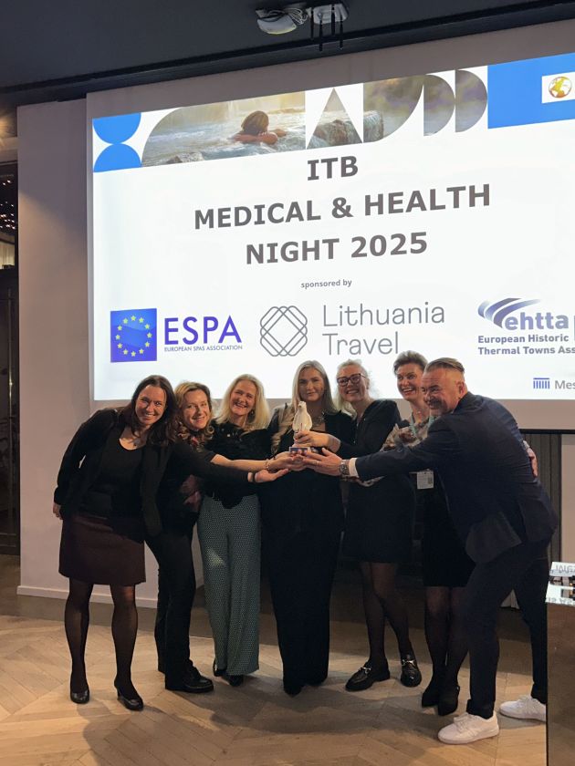 Dar vienas Lietuvos turizmo sektoriaus laimėjimas: už sveikatinimo paslaugų kokybę šalis įvertinta prestižiniu apdovanojimu