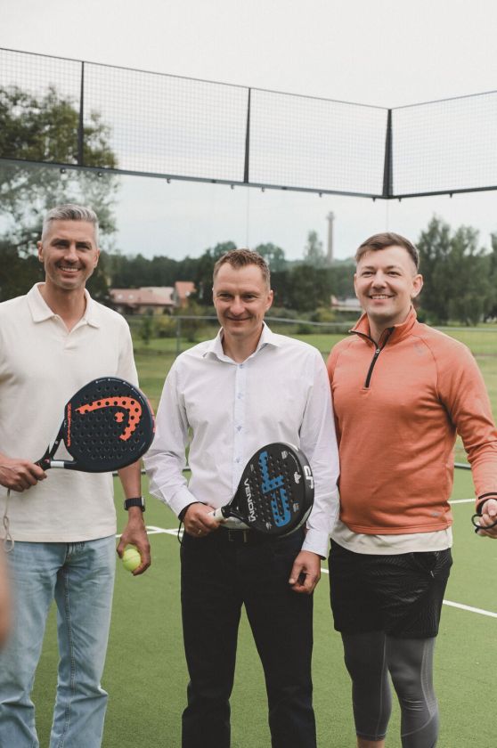 Birštonas papildė sporto infrastruktūrą: atidaryti pirmieji kurorte padelio teniso kortai