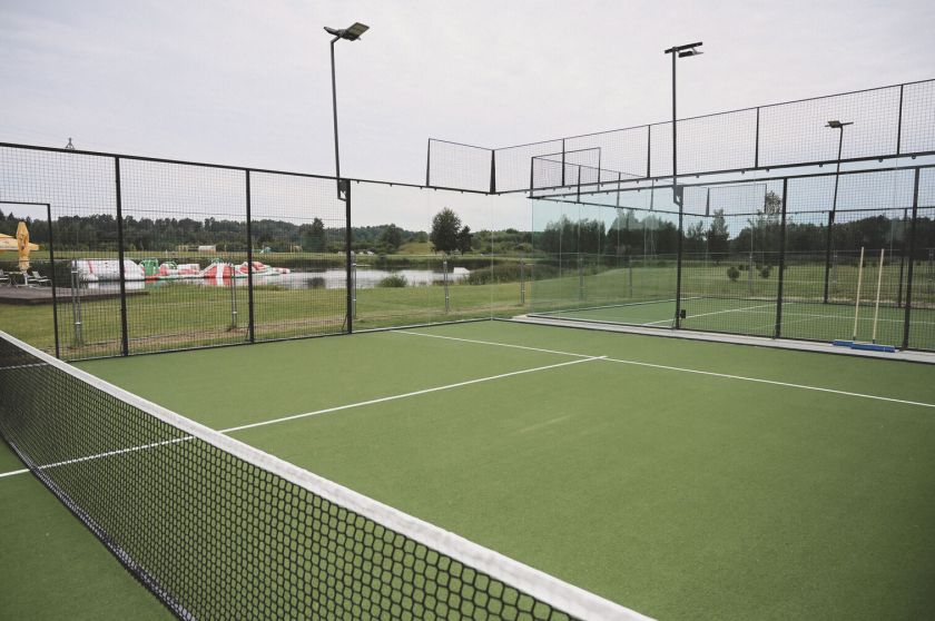 Birštonas papildė sporto infrastruktūrą: atidaryti pirmieji kurorte padelio teniso kortai